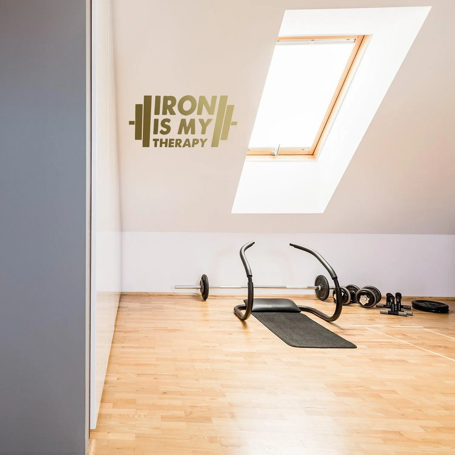 Bodybuilding Wall Gym Vinyl Sticker - Fitness Decor Workout Decal