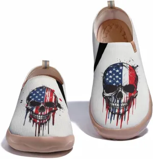Men's Artistic Design Sneakers Slip-On Casual Loafers Fashionable Lightweight Travel Shoes Size 7-13