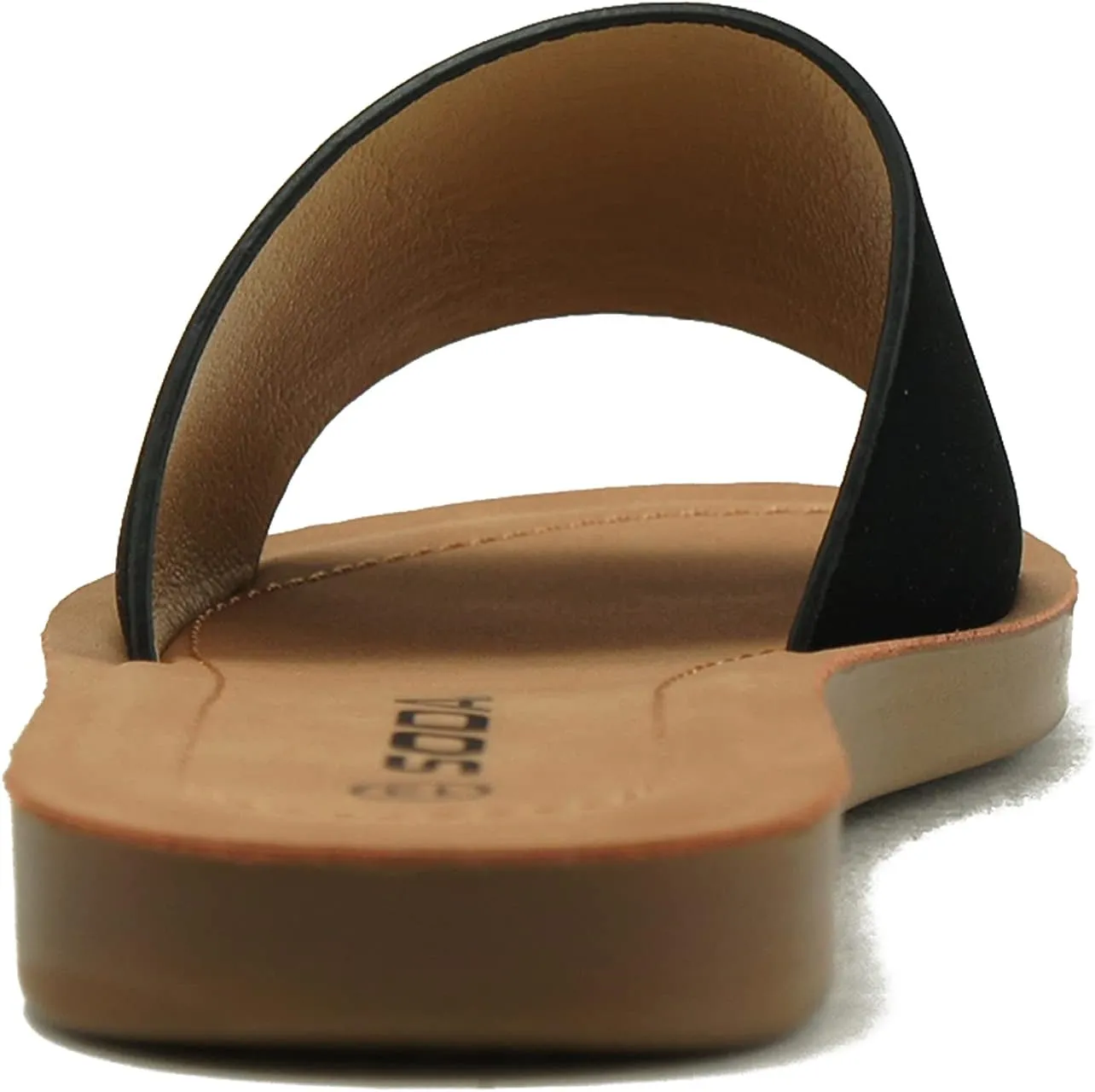 Soda EFRON-2 Little Kid Children Girls Toddler Casual Comfort One Band Fashion Slip on Slide Flip Flop Flat Sandals